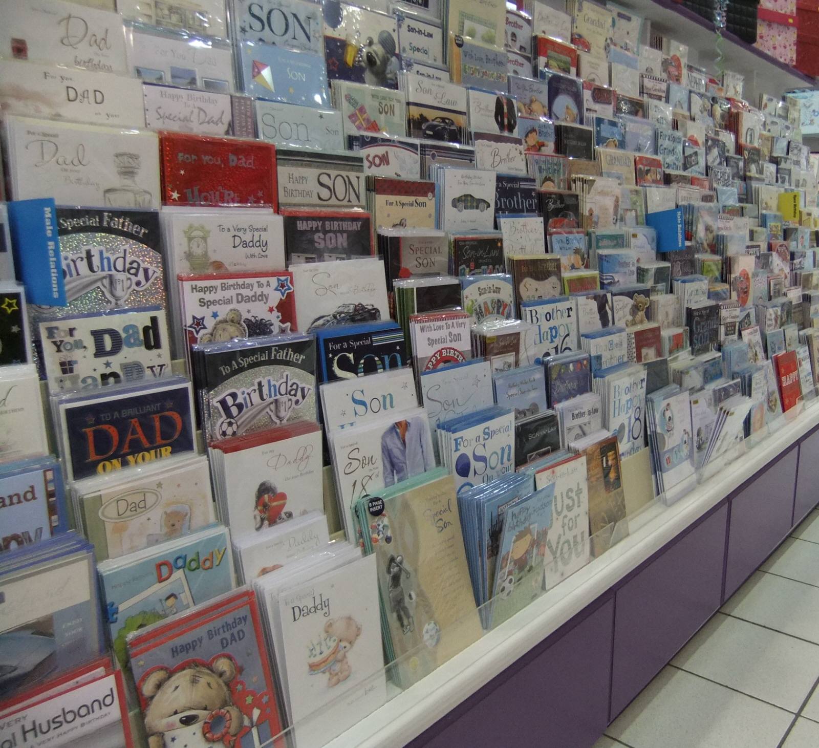 記念日にはカードを